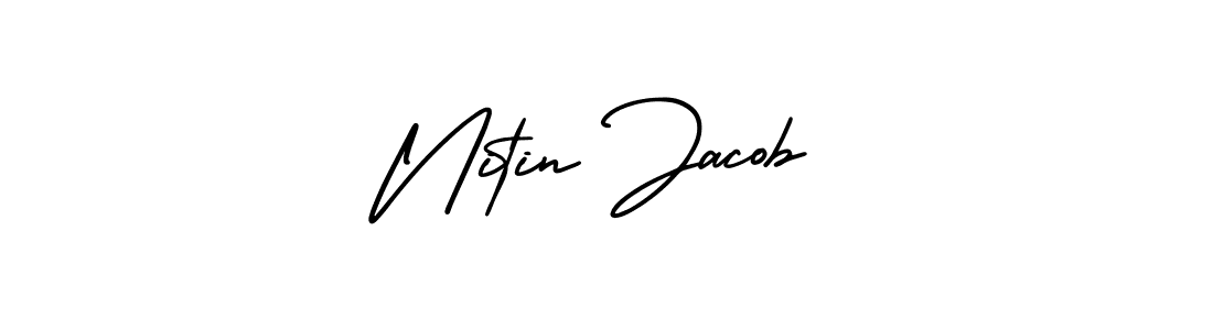 Once you've used our free online signature maker to create your best signature AmerikaSignatureDemo-Regular style, it's time to enjoy all of the benefits that Nitin Jacob name signing documents. Nitin Jacob signature style 3 images and pictures png