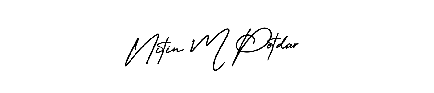 Once you've used our free online signature maker to create your best signature AmerikaSignatureDemo-Regular style, it's time to enjoy all of the benefits that Nitin M Potdar name signing documents. Nitin M Potdar signature style 3 images and pictures png