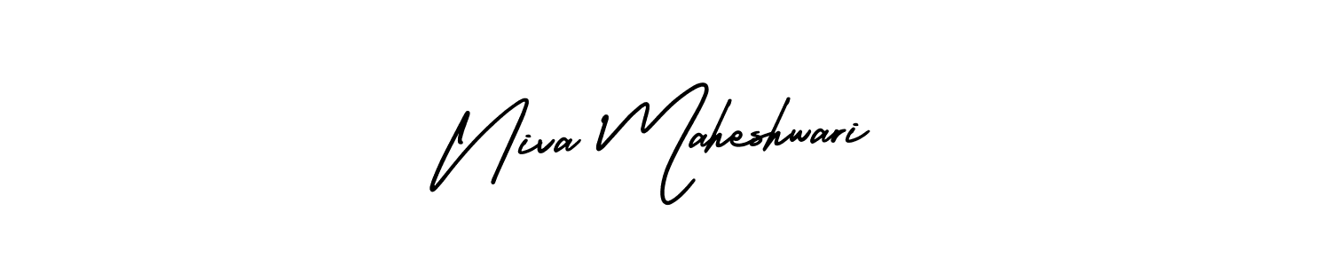 Once you've used our free online signature maker to create your best signature AmerikaSignatureDemo-Regular style, it's time to enjoy all of the benefits that Niva Maheshwari name signing documents. Niva Maheshwari signature style 3 images and pictures png