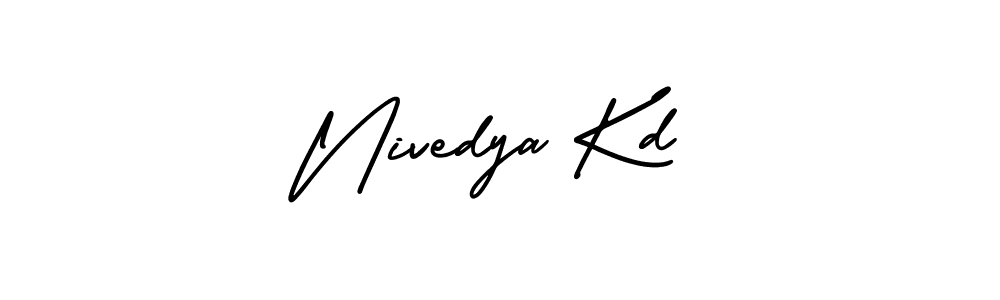 Make a beautiful signature design for name Nivedya Kd. Use this online signature maker to create a handwritten signature for free. Nivedya Kd signature style 3 images and pictures png