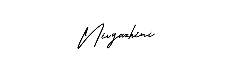 Create a beautiful signature design for name Nivyazhini. With this signature (AmerikaSignatureDemo-Regular) fonts, you can make a handwritten signature for free. Nivyazhini signature style 3 images and pictures png