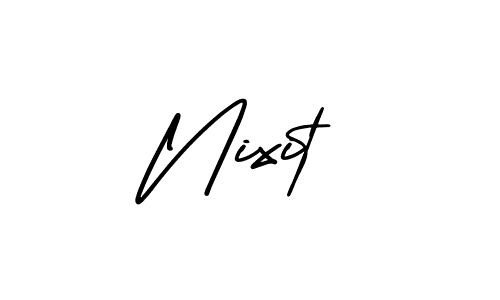 You can use this online signature creator to create a handwritten signature for the name Nixit. This is the best online autograph maker. Nixit signature style 3 images and pictures png