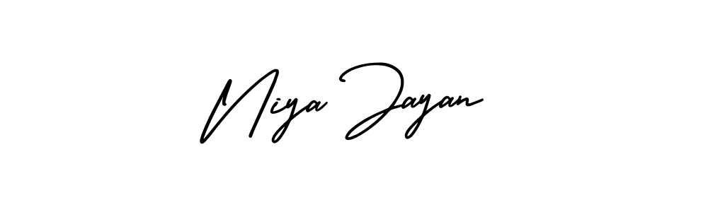 Make a beautiful signature design for name Niya Jayan. Use this online signature maker to create a handwritten signature for free. Niya Jayan signature style 3 images and pictures png