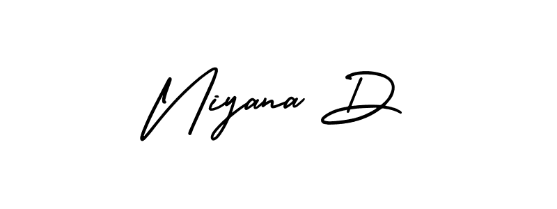 Once you've used our free online signature maker to create your best signature AmerikaSignatureDemo-Regular style, it's time to enjoy all of the benefits that Niyana D name signing documents. Niyana D signature style 3 images and pictures png
