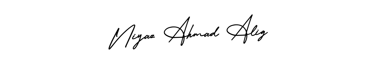 Best and Professional Signature Style for Niyaz Ahmad Alig. AmerikaSignatureDemo-Regular Best Signature Style Collection. Niyaz Ahmad Alig signature style 3 images and pictures png