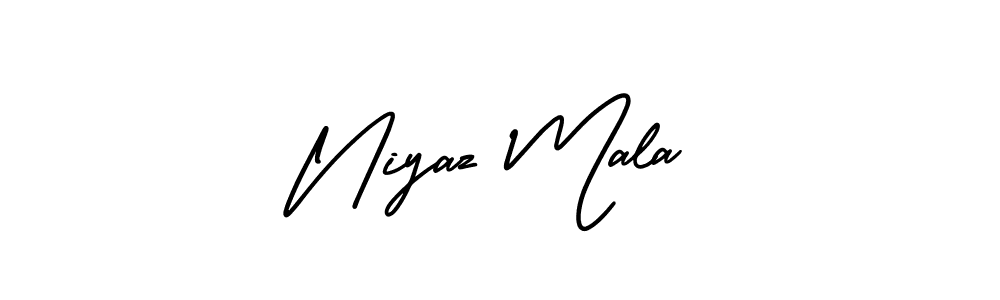 Here are the top 10 professional signature styles for the name Niyaz Mala. These are the best autograph styles you can use for your name. Niyaz Mala signature style 3 images and pictures png