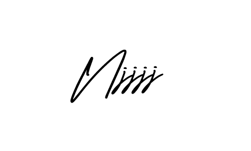 Design your own signature with our free online signature maker. With this signature software, you can create a handwritten (AmerikaSignatureDemo-Regular) signature for name Njjjj. Njjjj signature style 3 images and pictures png