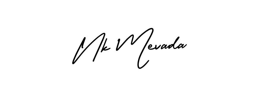 You can use this online signature creator to create a handwritten signature for the name Nk Mevada. This is the best online autograph maker. Nk Mevada signature style 3 images and pictures png