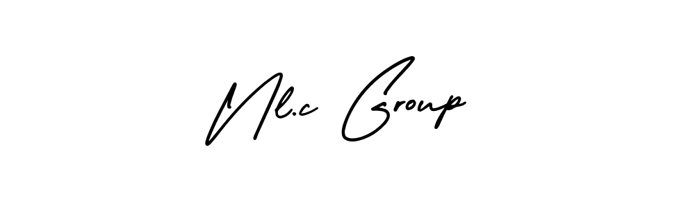 How to make Nl.c Group signature? AmerikaSignatureDemo-Regular is a professional autograph style. Create handwritten signature for Nl.c Group name. Nl.c Group signature style 3 images and pictures png