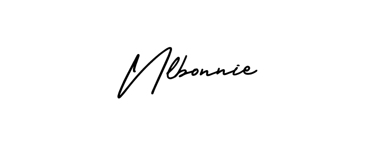 Make a beautiful signature design for name Nlbonnie. Use this online signature maker to create a handwritten signature for free. Nlbonnie signature style 3 images and pictures png