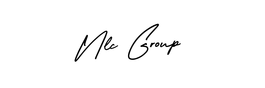 Design your own signature with our free online signature maker. With this signature software, you can create a handwritten (AmerikaSignatureDemo-Regular) signature for name Nlc Group. Nlc Group signature style 3 images and pictures png