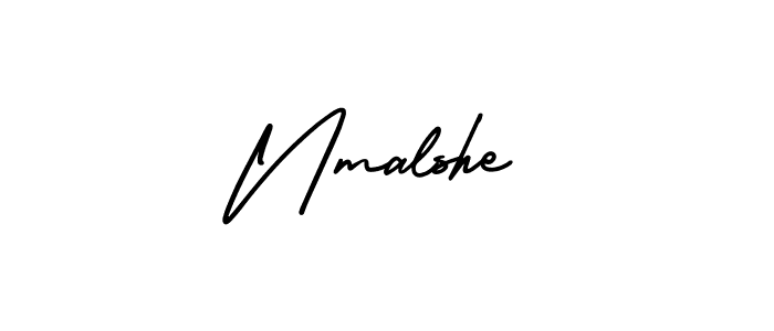 This is the best signature style for the Nmalshe name. Also you like these signature font (AmerikaSignatureDemo-Regular). Mix name signature. Nmalshe signature style 3 images and pictures png