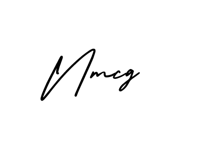 It looks lik you need a new signature style for name Nmcg. Design unique handwritten (AmerikaSignatureDemo-Regular) signature with our free signature maker in just a few clicks. Nmcg signature style 3 images and pictures png