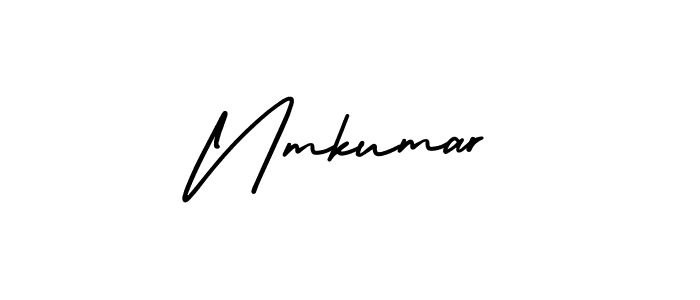 if you are searching for the best signature style for your name Nmkumar. so please give up your signature search. here we have designed multiple signature styles  using AmerikaSignatureDemo-Regular. Nmkumar signature style 3 images and pictures png