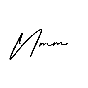 Create a beautiful signature design for name Nmm. With this signature (AmerikaSignatureDemo-Regular) fonts, you can make a handwritten signature for free. Nmm signature style 3 images and pictures png