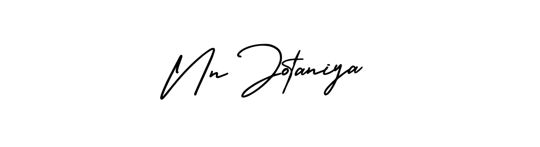 It looks lik you need a new signature style for name Nn Jotaniya. Design unique handwritten (AmerikaSignatureDemo-Regular) signature with our free signature maker in just a few clicks. Nn Jotaniya signature style 3 images and pictures png