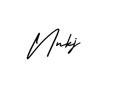 Make a beautiful signature design for name Nnkj. Use this online signature maker to create a handwritten signature for free. Nnkj signature style 3 images and pictures png