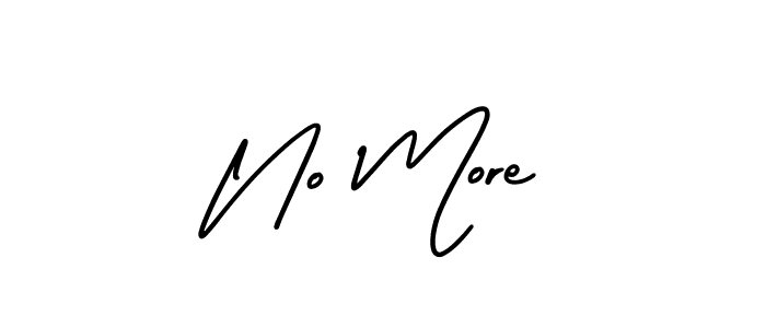 Make a beautiful signature design for name No More. Use this online signature maker to create a handwritten signature for free. No More signature style 3 images and pictures png