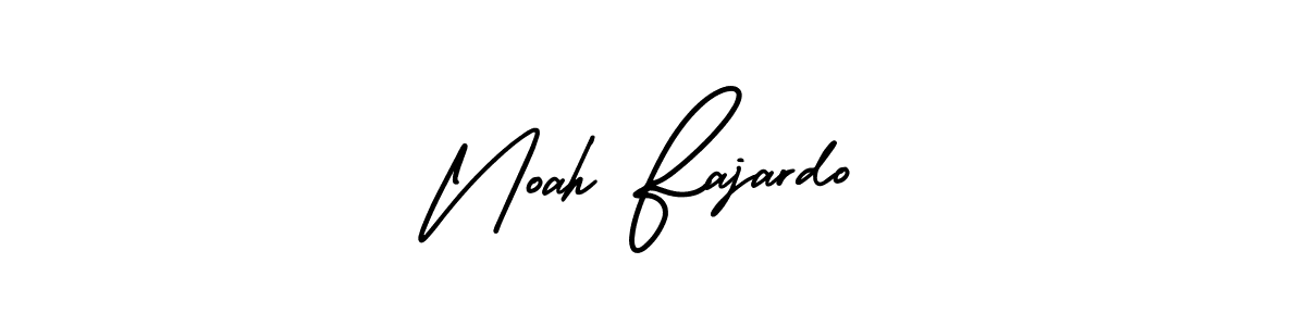 Make a beautiful signature design for name Noah Fajardo. Use this online signature maker to create a handwritten signature for free. Noah Fajardo signature style 3 images and pictures png