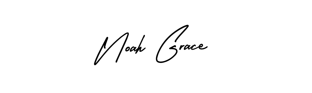 Also You can easily find your signature by using the search form. We will create Noah Grace name handwritten signature images for you free of cost using AmerikaSignatureDemo-Regular sign style. Noah Grace signature style 3 images and pictures png