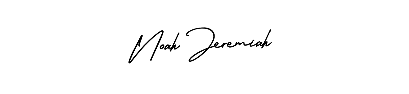 How to make Noah Jeremiah signature? AmerikaSignatureDemo-Regular is a professional autograph style. Create handwritten signature for Noah Jeremiah name. Noah Jeremiah signature style 3 images and pictures png