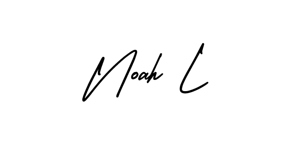 Once you've used our free online signature maker to create your best signature AmerikaSignatureDemo-Regular style, it's time to enjoy all of the benefits that Noah L name signing documents. Noah L signature style 3 images and pictures png