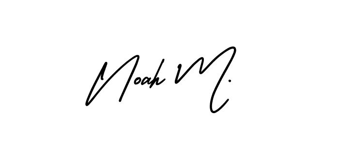 See photos of Noah M. official signature by Spectra . Check more albums & portfolios. Read reviews & check more about AmerikaSignatureDemo-Regular font. Noah M. signature style 3 images and pictures png