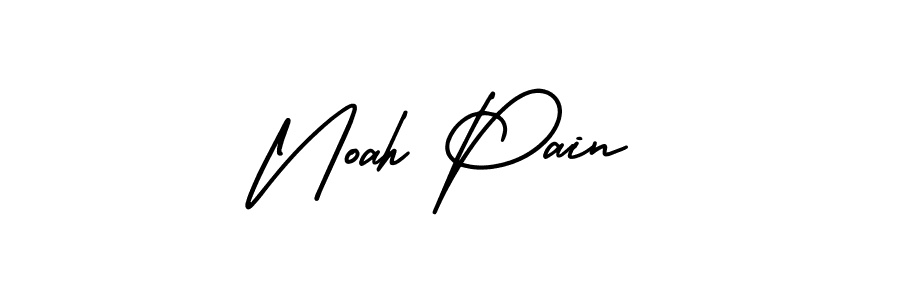 Make a beautiful signature design for name Noah Pain. Use this online signature maker to create a handwritten signature for free. Noah Pain signature style 3 images and pictures png