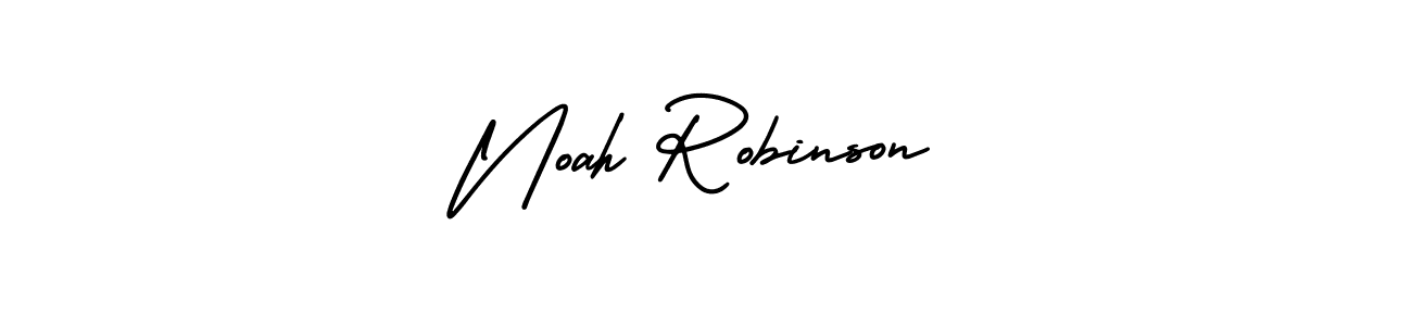 Noah Robinson stylish signature style. Best Handwritten Sign (AmerikaSignatureDemo-Regular) for my name. Handwritten Signature Collection Ideas for my name Noah Robinson. Noah Robinson signature style 3 images and pictures png