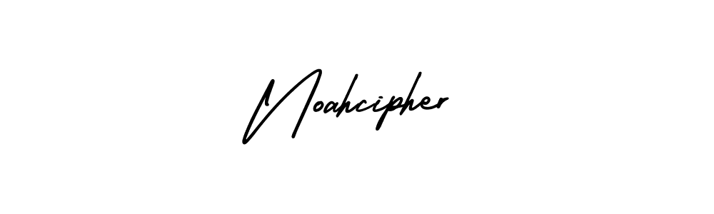 Create a beautiful signature design for name Noahcipher. With this signature (AmerikaSignatureDemo-Regular) fonts, you can make a handwritten signature for free. Noahcipher signature style 3 images and pictures png