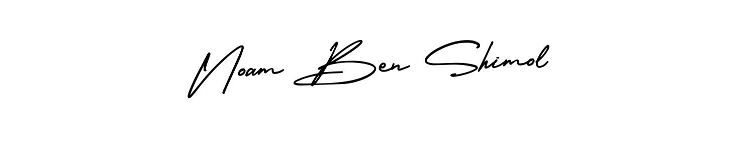 AmerikaSignatureDemo-Regular is a professional signature style that is perfect for those who want to add a touch of class to their signature. It is also a great choice for those who want to make their signature more unique. Get Noam Ben Shimol name to fancy signature for free. Noam Ben Shimol signature style 3 images and pictures png