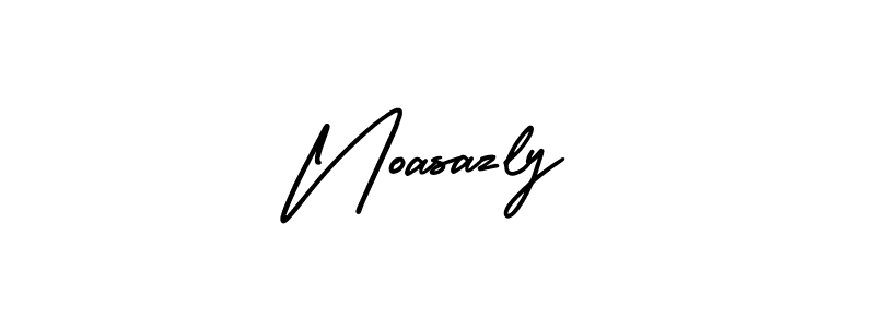 Also You can easily find your signature by using the search form. We will create Noasazly name handwritten signature images for you free of cost using AmerikaSignatureDemo-Regular sign style. Noasazly signature style 3 images and pictures png