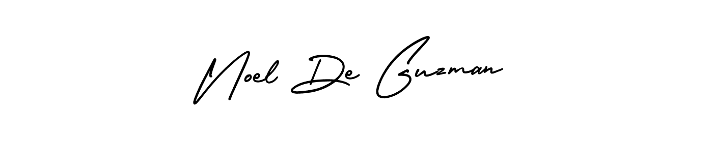 Use a signature maker to create a handwritten signature online. With this signature software, you can design (AmerikaSignatureDemo-Regular) your own signature for name Noel De Guzman. Noel De Guzman signature style 3 images and pictures png