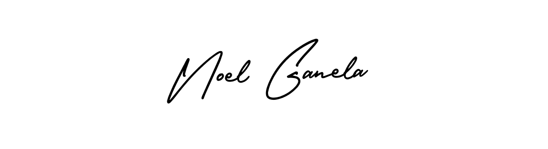 You should practise on your own different ways (AmerikaSignatureDemo-Regular) to write your name (Noel Ganela) in signature. don't let someone else do it for you. Noel Ganela signature style 3 images and pictures png