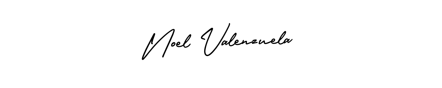 You should practise on your own different ways (AmerikaSignatureDemo-Regular) to write your name (Noel Valenzuela) in signature. don't let someone else do it for you. Noel Valenzuela signature style 3 images and pictures png
