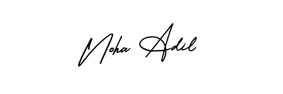 Once you've used our free online signature maker to create your best signature AmerikaSignatureDemo-Regular style, it's time to enjoy all of the benefits that Noha Adil name signing documents. Noha Adil signature style 3 images and pictures png
