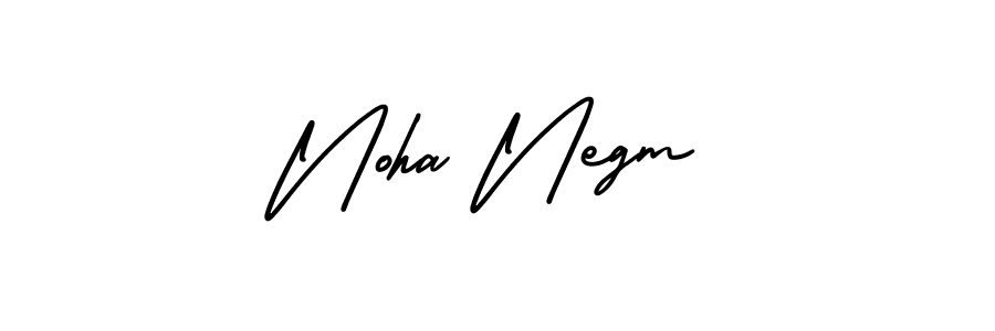 Check out images of Autograph of Noha Negm name. Actor Noha Negm Signature Style. AmerikaSignatureDemo-Regular is a professional sign style online. Noha Negm signature style 3 images and pictures png
