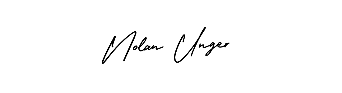 Similarly AmerikaSignatureDemo-Regular is the best handwritten signature design. Signature creator online .You can use it as an online autograph creator for name Nolan Unger. Nolan Unger signature style 3 images and pictures png