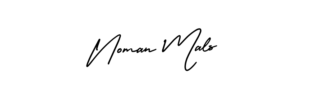 Similarly AmerikaSignatureDemo-Regular is the best handwritten signature design. Signature creator online .You can use it as an online autograph creator for name Noman Mals. Noman Mals signature style 3 images and pictures png