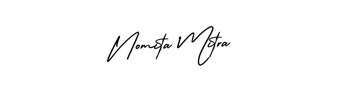 Make a beautiful signature design for name Nomita Mitra. Use this online signature maker to create a handwritten signature for free. Nomita Mitra signature style 3 images and pictures png