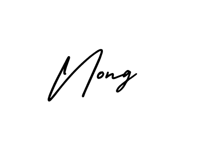 Make a beautiful signature design for name Nong. Use this online signature maker to create a handwritten signature for free. Nong signature style 3 images and pictures png