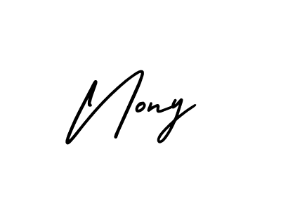See photos of Nony official signature by Spectra . Check more albums & portfolios. Read reviews & check more about AmerikaSignatureDemo-Regular font. Nony signature style 3 images and pictures png