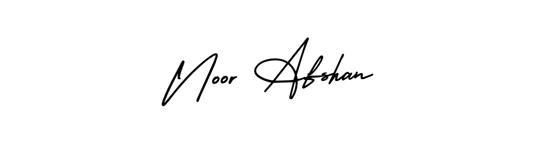 How to Draw Noor Afshan signature style? AmerikaSignatureDemo-Regular is a latest design signature styles for name Noor Afshan. Noor Afshan signature style 3 images and pictures png