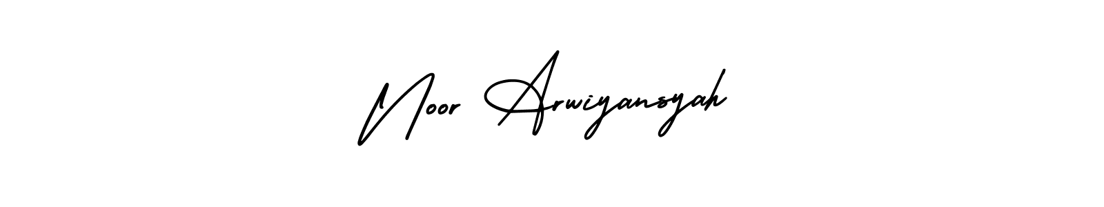 Make a beautiful signature design for name Noor Arwiyansyah. Use this online signature maker to create a handwritten signature for free. Noor Arwiyansyah signature style 3 images and pictures png