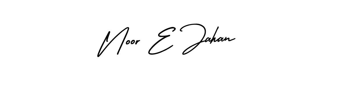 Also You can easily find your signature by using the search form. We will create Noor E Jahan name handwritten signature images for you free of cost using AmerikaSignatureDemo-Regular sign style. Noor E Jahan signature style 3 images and pictures png