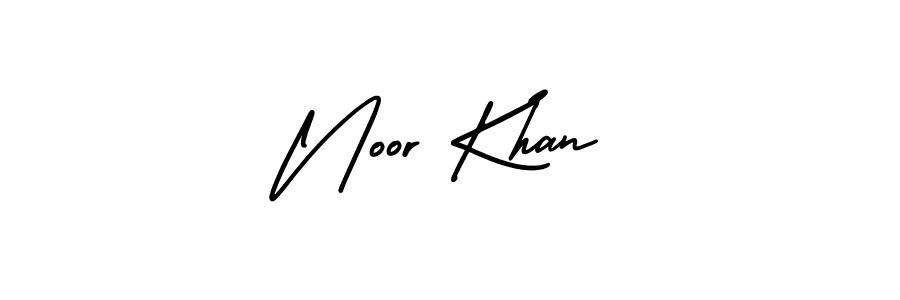 Also You can easily find your signature by using the search form. We will create Noor Khan name handwritten signature images for you free of cost using AmerikaSignatureDemo-Regular sign style. Noor Khan signature style 3 images and pictures png