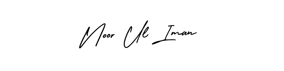 How to make Noor Ul Iman signature? AmerikaSignatureDemo-Regular is a professional autograph style. Create handwritten signature for Noor Ul Iman name. Noor Ul Iman signature style 3 images and pictures png