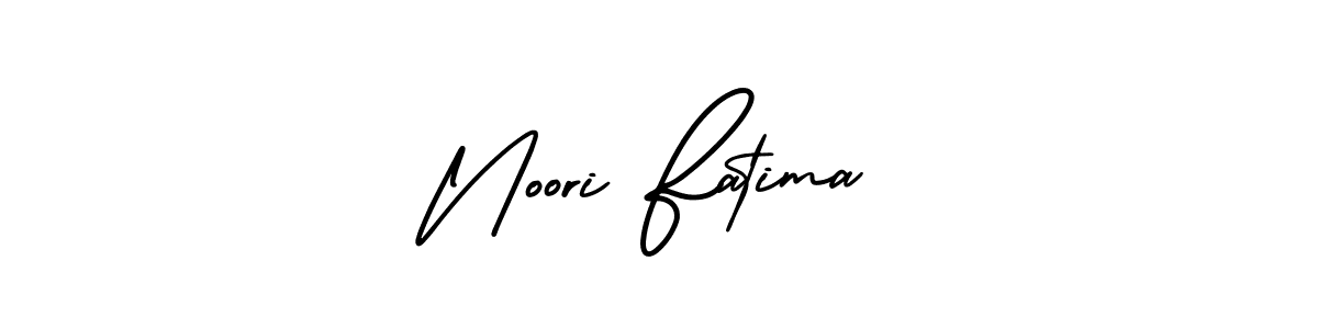 Best and Professional Signature Style for Noori Fatima. AmerikaSignatureDemo-Regular Best Signature Style Collection. Noori Fatima signature style 3 images and pictures png