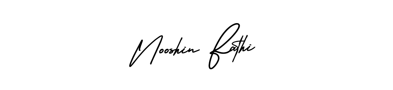 Best and Professional Signature Style for Nooshin Fathi. AmerikaSignatureDemo-Regular Best Signature Style Collection. Nooshin Fathi signature style 3 images and pictures png