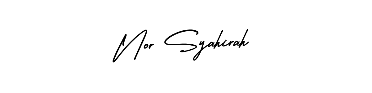 Make a beautiful signature design for name Nor Syahirah. Use this online signature maker to create a handwritten signature for free. Nor Syahirah signature style 3 images and pictures png